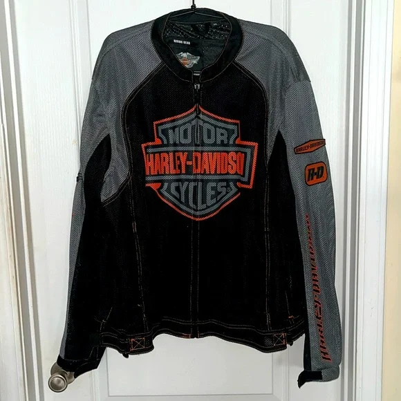 Harley Davidson Mesh Contention Riding Men’s Jacket 2XL - Picture 1 of 6